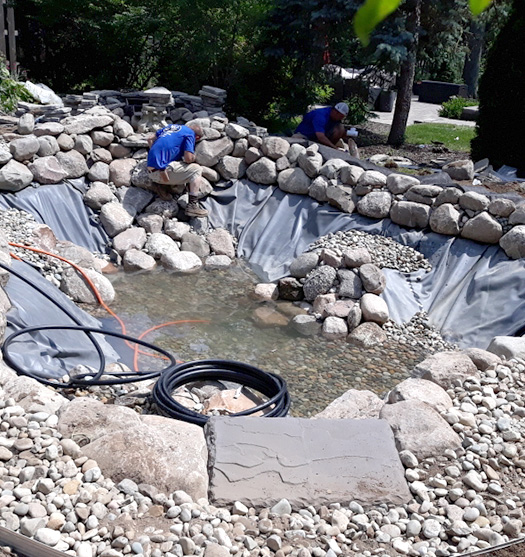 Pond Construction